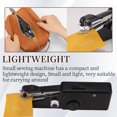 thumbnail image 3 of Handheld Sewing Machine, Portable Mini Sewing Machine for Beginners, Cordless Electric Stitching Machine with Sewing, 3 of 7