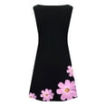 thumbnail image 5 of Sundresses for Women Casual Summer - Beach Dresses for Women Casual Summer Sleeveless Sundress Knee Length Midi Dress Boho Floral Vacation Tank Dress, 5 of 7