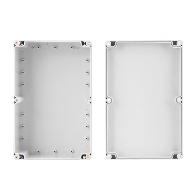 Khall 230*150*85mm Water-resistant White Plastic Enclosure Project Case DIY Junction Box,Enclosure Cabinet,Plastic Junction Box