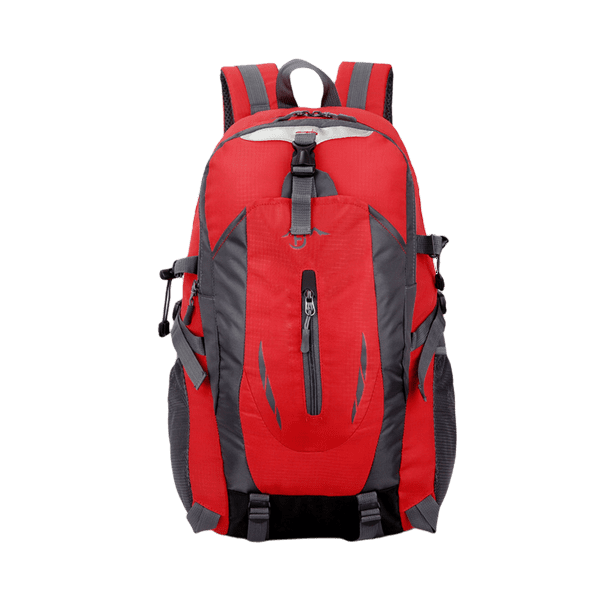 Backpacks Waterproof 36-55L Large Capacity Outdoor Sports Rucksacks  Climbing Backpacking Portable Trekking Fishing Bags Red 