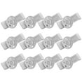 thumbnail image 1 of UPOUART 12Jgo Clip De Metal Para Fregadero Undermount Con Instalación Fácil Y Soporte Seguro En Color Plata, 1 of 6