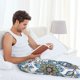 thumbnail image 5 of Fotbe Flowers and Butterflies Pantalones de Pijama para Hombre, Pantalones de Dormir, Pantalones de Casa con Cintura Ajustable y Bolsillos-XX-Large, 5 of 6