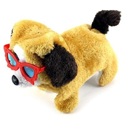 battery operated plush dog