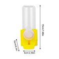 thumbnail image 2 of Bird Water Feeder, 500ml Automatic Bird Cage Feeder, Parrot Water Dispenser, Water Bird Feeder, Large Capacity Water Bottle Drinker for Hamster, Squirrel, Parrots, Guinea, 2 of 8