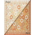thumbnail image 5 of Alise Rugs Alfresco Nautical & Coastal Geometric Reversible Indoor/Outdoor Area Rug 7'11'' x 10'3'' - Orange/Cream, 5 of 5