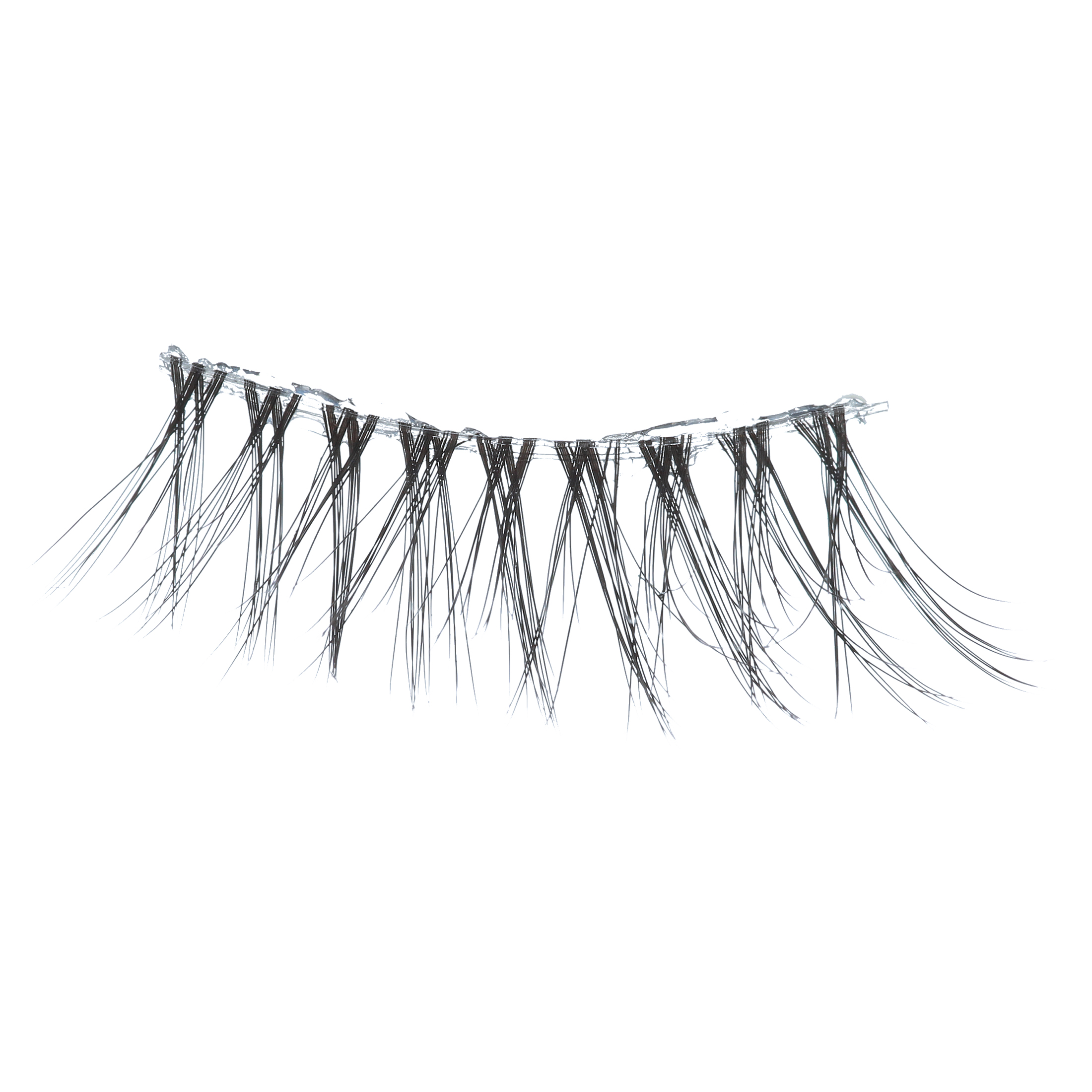 af94 False Advertising Winged Demi Faux Eyelashes, Black