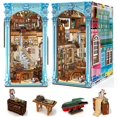 thumbnail image 1 of Kit de libreros en miniatura para casa de muñecas para hacer tú mismo, kit de libreros MiniCity, 1 of 6