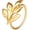 Leaf Gold, variant on TrendMallOasis Set of 6 Christmas Wreath Napkin Rings Set- Metal Xmas Napkin Ring Holders for Cloth Napkins, Christmas Holiday Party Dinner Table Decoration