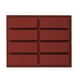 thumbnail image 2 of Moldes para hornear, molde para pasteles de 8 eslabones de chocolate, moldes rectangulares pequeños, moldes para hornear pasteles, molde de chocolate, 2 of 4