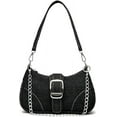 thumbnail image 1 of Small Quilted Crossbody Bag, Trendy Designer Mini Shoulder Bag, Phone Wallet Purse for Women, 1 of 7