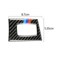 thumbnail image 2 of Car Interior Decor Carbon Fiber Start Button Panel Trim Start panel cover Cover Sticker Replacemnt for BMW e90 e92 e93, 2 of 6
