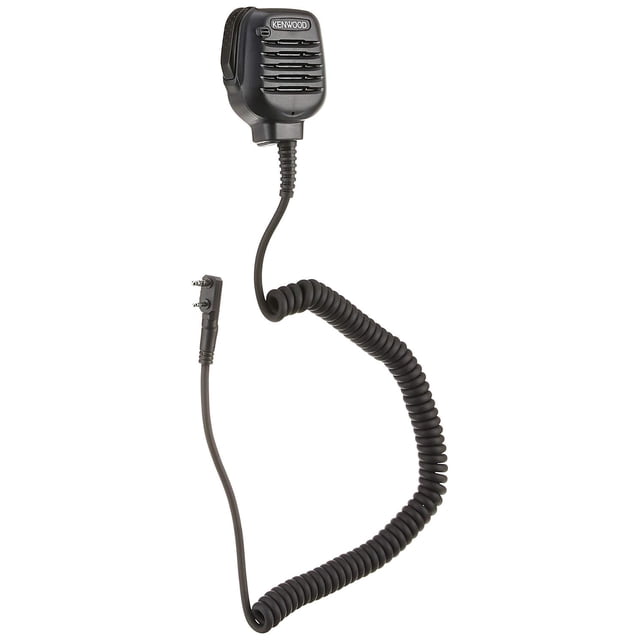 Micrófono de Altavoz Kenwood Negro con Conector para Auriculares