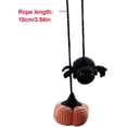 thumbnail image 2 of HUGFEGWE Car Ornament Rear View Mirror Hanging Accessories Handmade Spiders and Pumpkins Car Ornament CA919-123784, 2 of 7