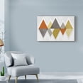 thumbnail image 3 of Trademark Fine Art 'Mod Triangles II Retro' Canvas Art by Michael Mullan, 3 of 3