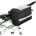 thumbnail image 1 of Bolsa para manillar de bicicleta - impermeable - bolsa hielera con bandas reflectantes - para celular, mapas o sistema de navegación Para viajes, geocaching, outdoor y deportes Adepaton LKX-0126, 1 of 6