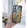 thumbnail image 5 of WIRESTER Shockproof Soft Rubber Cover Case for Samsung Galaxy S26 6.3" 2026, Gustav Klimt Flower Garden, 5 of 5