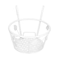 thumbnail image 1 of Hanging Flower Pot Rack Outdoor Plant Stand Railings Planter Containers Over The Rail Flower Pot Holder for Patio Garden BalconyWhite, 1 of 14