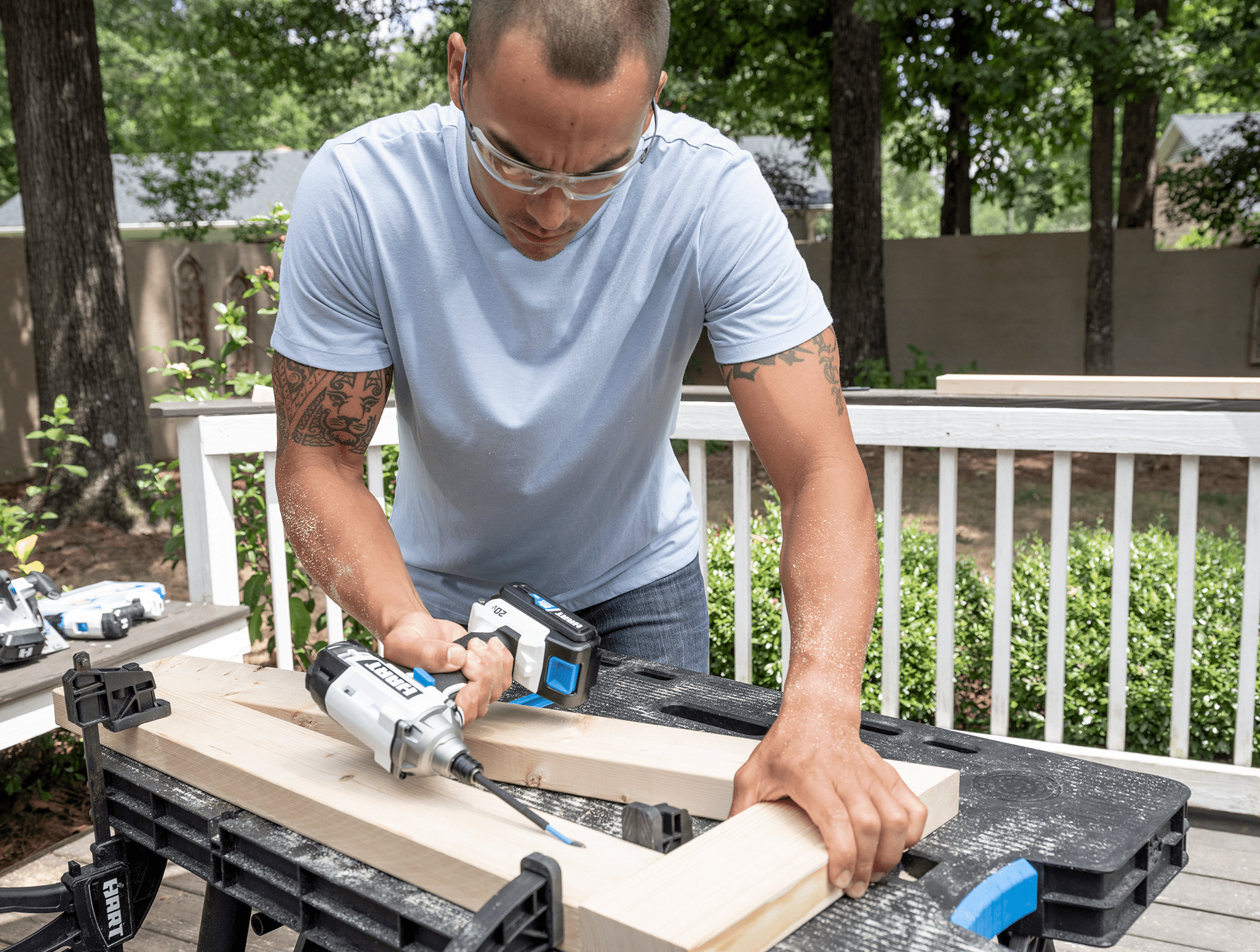 HART 20-Volt Cordless Impact Driver Kit, (2) 20-Volt 1.5Ah Lithium-Ion Battery