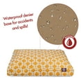 thumbnail image 6 of Majestic Pet | Links Shredded Memory Foam Rectangle Pet Bed For Dogs, Removable Cover, Yellow, Small, 6 of 6