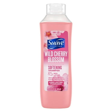 Suave Essentials Softening Shampoo - Wild Cherry Blossom - 22.5 oz