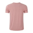 thumbnail image 3 of Sngxgn Summer T-Shirt Loose Print Loose Men's Casual Short-Sleeved Tops(Pink,XXXL), 3 of 3