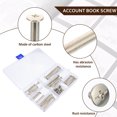 thumbnail image 1 of BRIGHTFUFU 60Pcs Self Tapping Screws Carbon Steel Silver Smooth Package, 1 of 7