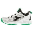 thumbnail image 3 of Diadora Men`s Speed Blushield Fly 2 Clay Tennis Shoes White and Holly Green (  12.5   ), 3 of 5