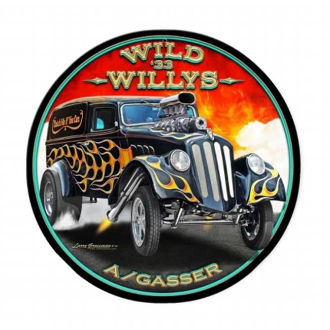 Willys Jeep Military Vehicle Hub Bar Display Advertising Neon Sign 