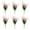 Pink, variant on ZOELNIC 6 Bundles Artificial Daffodil Flowers UV Resistant 28 Heads Home Decoration For Wedding Party Supply, White