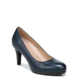 thumbnail image 1 of Zapatos de Tacón de Cuero Azul Marino Michelle para Mujer Naturalizer Talla 9 M, 1 of 9