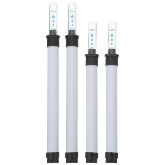 4 indicadores de nivel de agua para macetas, recordatorios de escasez de agua.