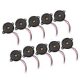 thumbnail image 1 of 10 Sets of High Quality Piezo Buzzer DC 2-28V 85dB Alarm Bell Intermittent Sound, 1 of 8