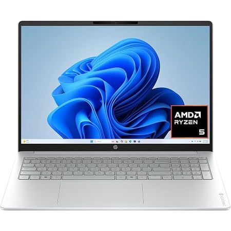 HP Omnibook 3 Laptop,16" 2K (1920 x 1200) Touchscreen Laptop PC,AMD Ryzen 5 40 ,8GB LPDDR5 RAM,1TB SSD Laptops for Business, College, School, Photo Editing,Win 11 Home