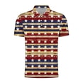 thumbnail image 7 of IROINNID Big and Tall T Shirts for Men, Indenpence Day Lightweight Thin Basic V-Neck Botton Tops for Men, 7 of 7