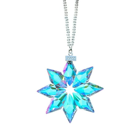 

Heiheiup Car Mirror Pendant Car Rear View Mirror Pendant Hanging Decorations Ornament Snowflake Car Rear View Mirror Hanging Accessories Interior Trim Led Lights