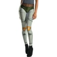 thumbnail image 2 of Star Wars Womens Boba Fett Leggings Halloween Costume Accessory, 2 of 2