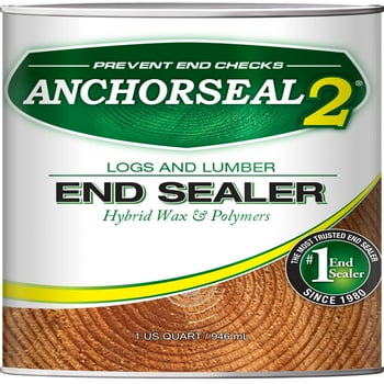 Buy ANCHORSEAL 2 Log & Lumber end grain sealer (1 Quart) - Prevents up ...