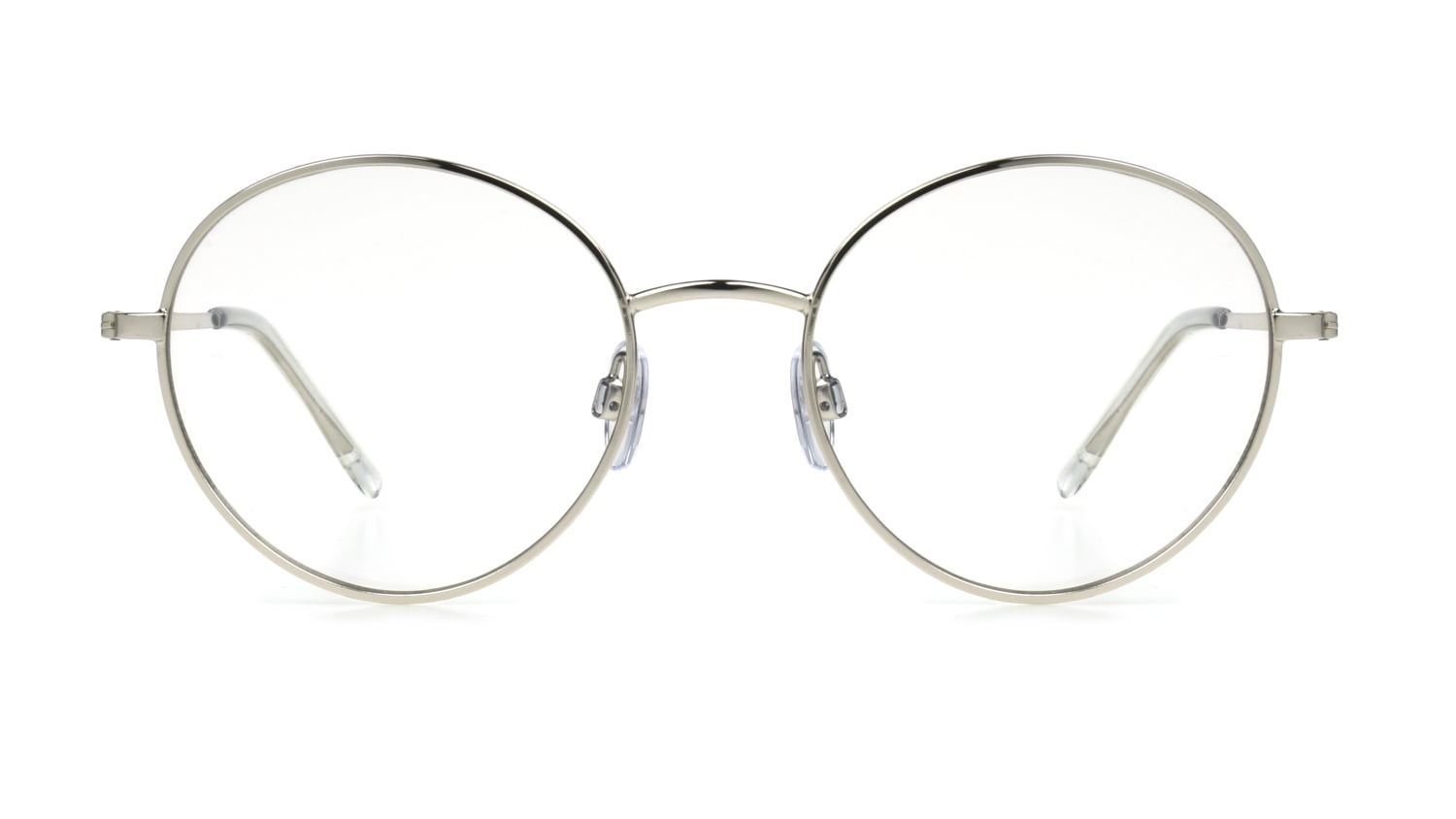 Foster Grant Blue Light Round Silver Sunglass