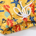 thumbnail image 6 of piuwrlz Shorts for Kid Toddler Boy Girls Single Piece Short Trousers Orange Size 9-10 Years, 6 of 7