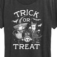 thumbnail image 3 of The Nightmare Before Christmas - Trick Or Treat - Women's Short Sleeve Graphic T-Shirt, 3 of 5