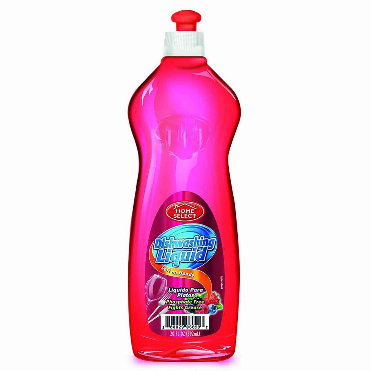 Home Select Dishwashing Detergent, Berry, 20 Oz