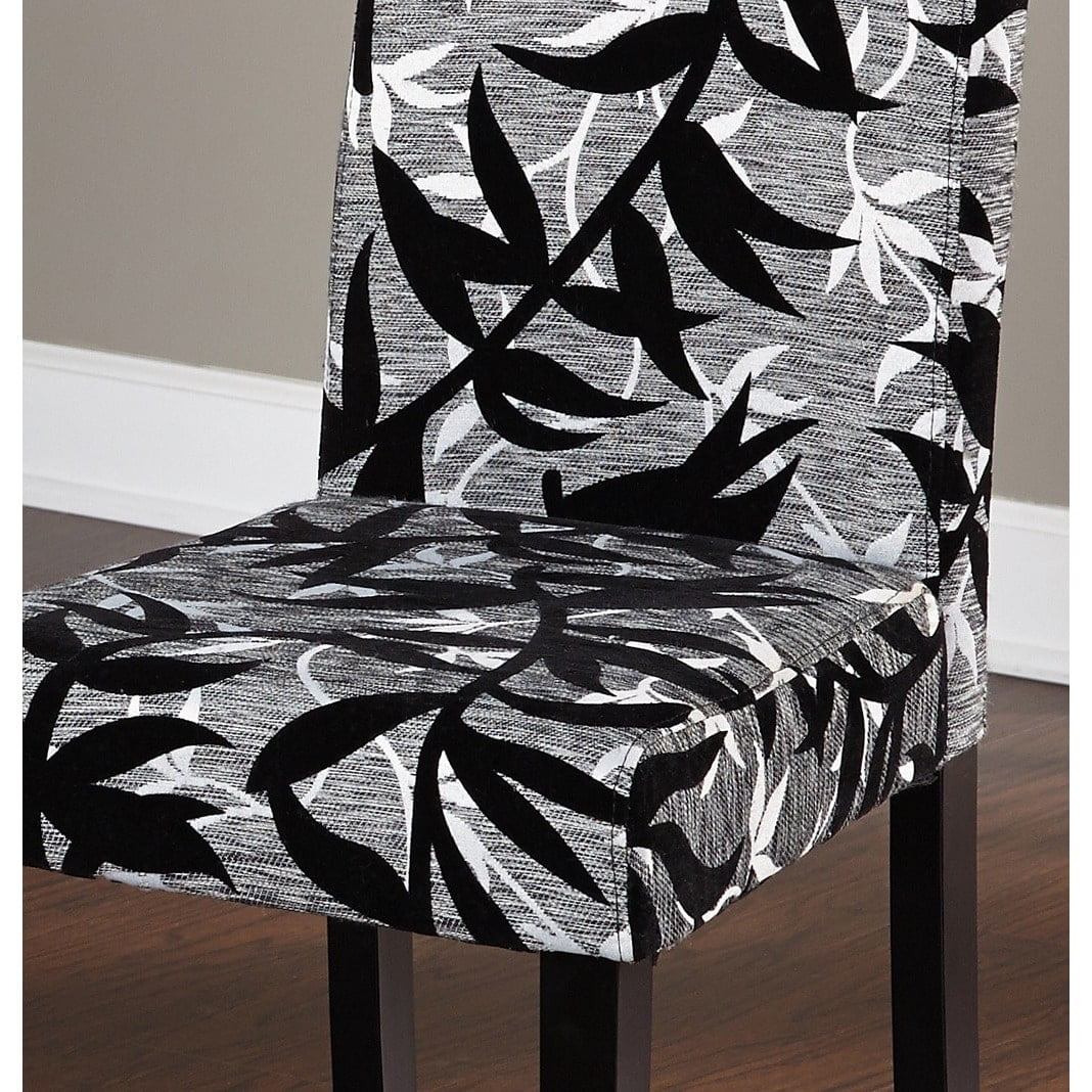 Leaf Print Parson Chair, Set of 2