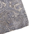 thumbnail image 4 of 1 Hombres Clásico Peiris Patrón Cuadrado Hankie Hanky Wedding Prom Gris Zulema Pañuelos de pañuelos de los hombres de Peiris, 4 of 5