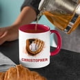 thumbnail image 3 of Lazaofficial Personalized Coffee Mugs, Baseball Mug, Baseball Coffee Mug, Baseball Mugs For Men, 3 of 6