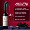 thumbnail image 4 of Aireador, decantador y dispensador eléctrico de vino BLUBYEES 3 en 1, 4 of 9