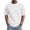 18#White, variant on Waffle Knit Shirts for Men Solid Color Crewneck Shirt Short Sleeve Casual Beach T Shirt Soft Lightweight Breathable Summer Top Loose Fit Clothes for Men Dark Green M
