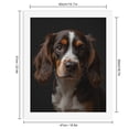 thumbnail image 2 of Paint By Numbers Kit for Adults Beginner - Dog Portrait Brown White Fur DIY Canvas Painting Kits for Adults, Frameless Paint By Number for Adults for Home Wall Decor 16x20 Inch, 2 of 7