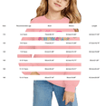 thumbnail image 4 of KAUOD Girls Boys 4th Grade Preppy Clothes Boys Crewneck Pullover Sweatshirt Rainbow Graphic & Letter Print Shirt Back to School Top, 4 of 8