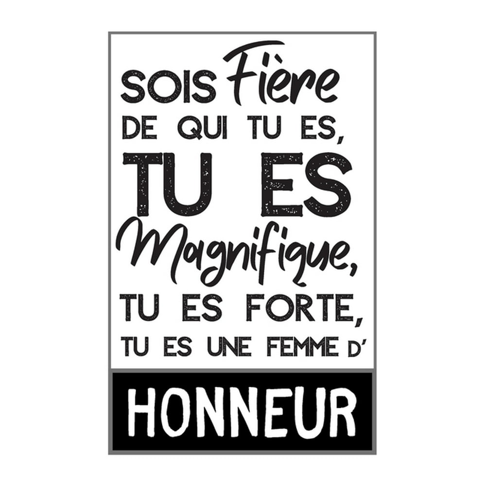 Sois Fière De Toi De Notes Une Idée Cadeau Original Pour Exprimer Un Message De