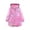 C10-Hot Pink, variant on Glisme Girl Fall Coats Long Sleeve Winter Hooded Jacket Wear Thicken Windproof Zipper Warm Outwear Toddler Tops 4-5 Years Multicolour